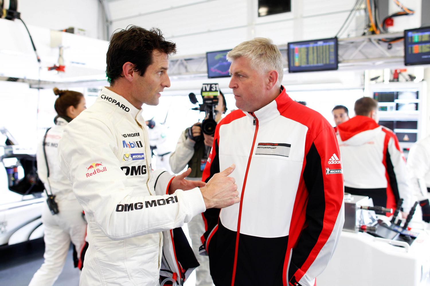 Mark Webber du Grand Prix de Monaco aux 24 Heures du Mans