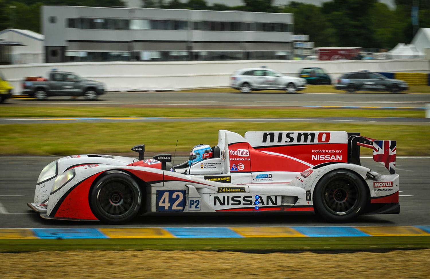 24 Heures du Mans 2014 - Lucas Ordóñez : le matériau conducteur