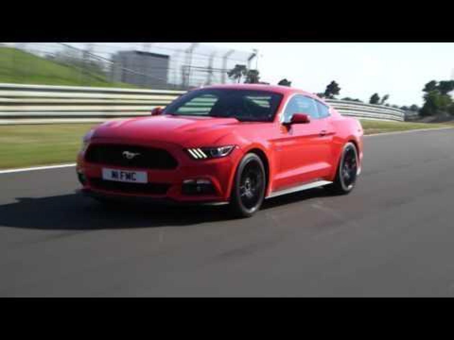 Mondial de l’Automobile – La Ford Mustang en piste au Mans (vidéo)