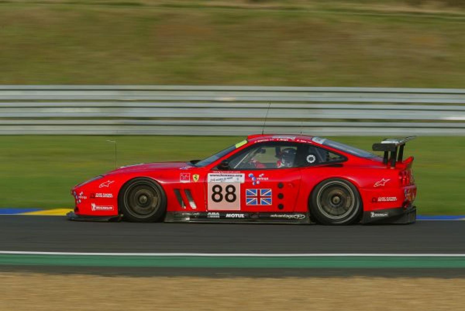 Le Mans 2003 - Une Ferrari 550 GTS Maranello remportait la classe LM GTS