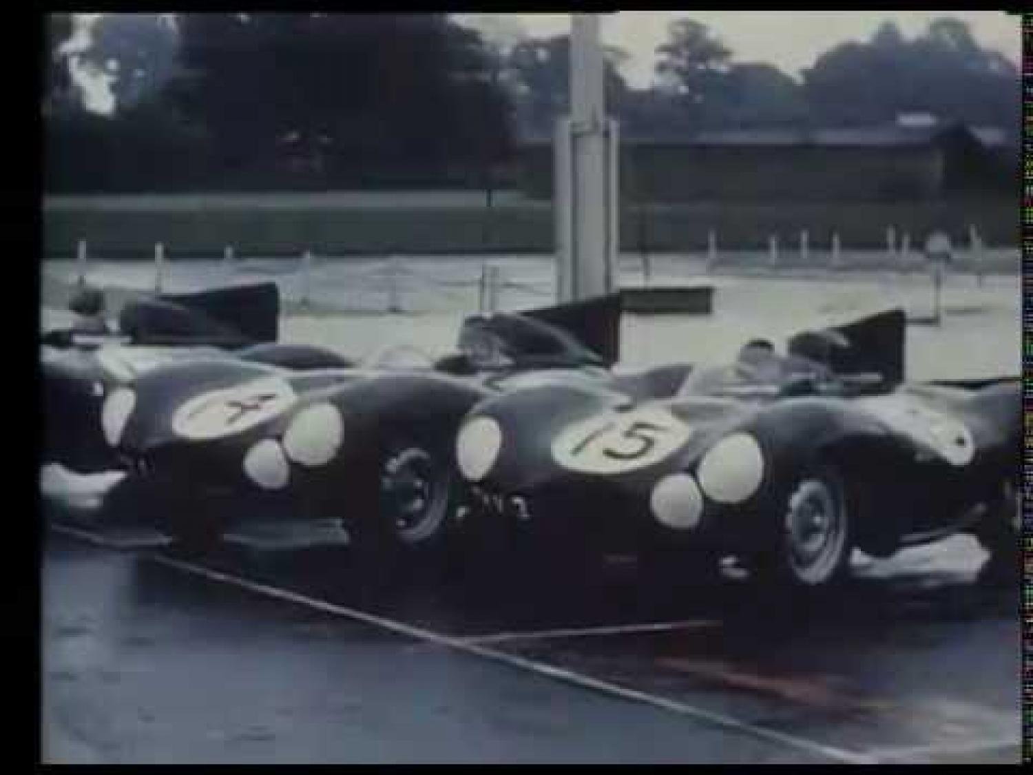 24 Heures du Mans - La Jaguar Type D (vidéo)