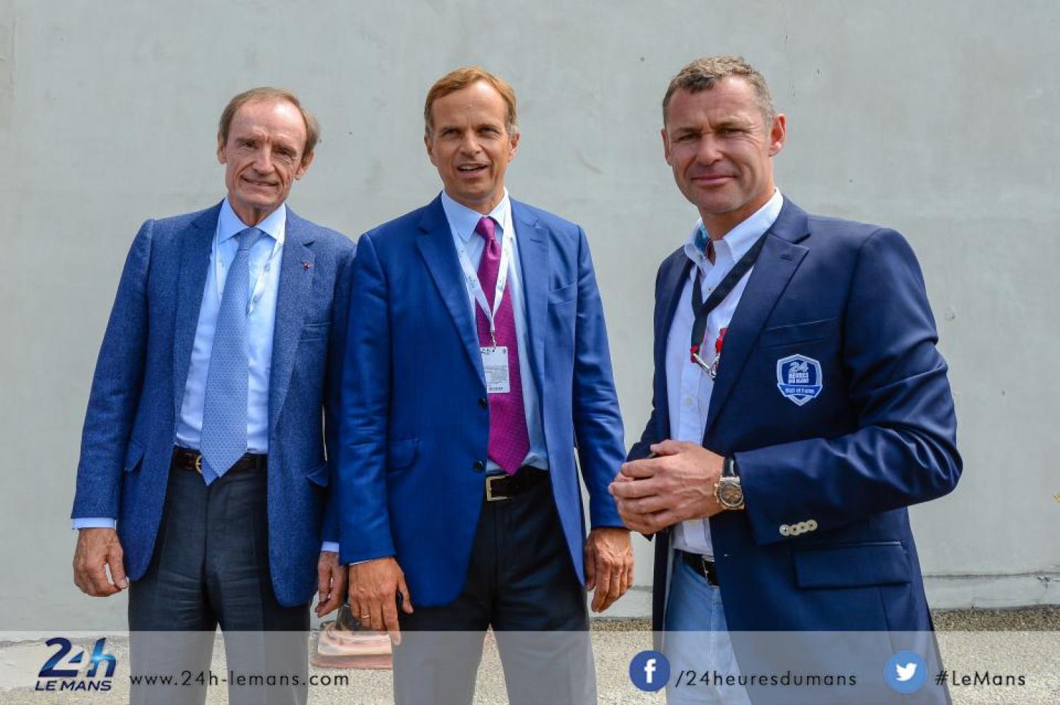 Tom Kristensen en 2015 : Grand Marshal au Mans, commissaire en F1
