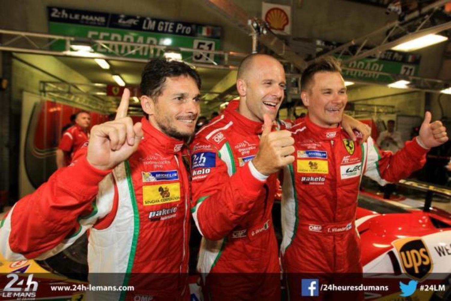 IMSA - Toni Vilander teams up with Giancarlo Fisichella at Risi (Ferrari)