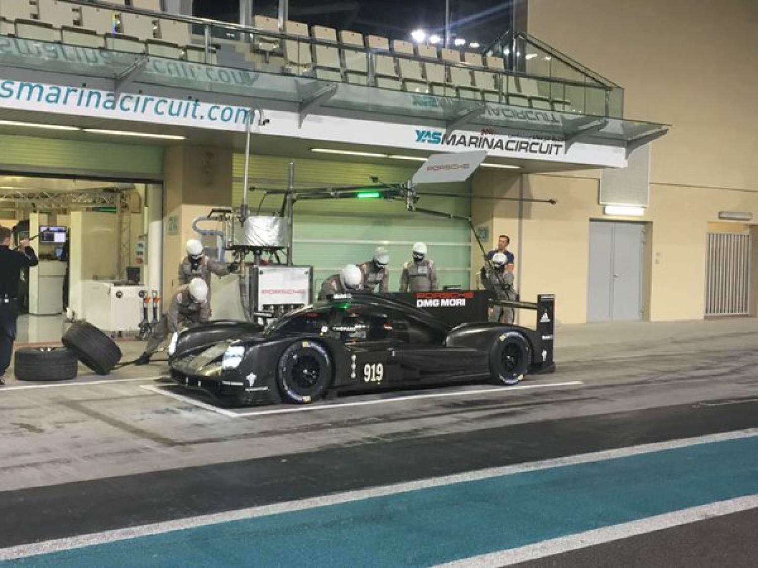 WEC - La Porsche 919 Hybrid en essais à Abu Dhabi