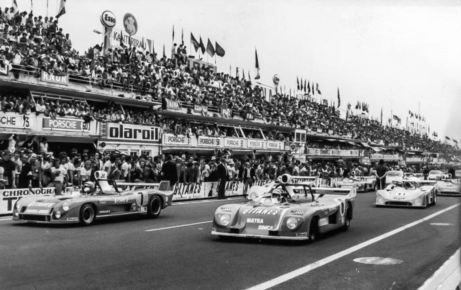 1972-1974 - Matra flying the flag for France at the 24 Hours of Le Mans