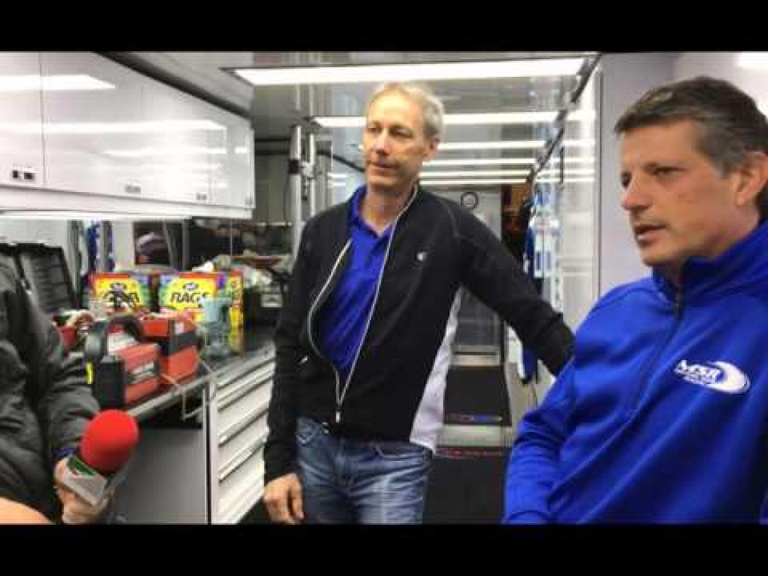 Les pilotes Michael Shank Racing s'initient au Français pour le Mans (vidéo) 
