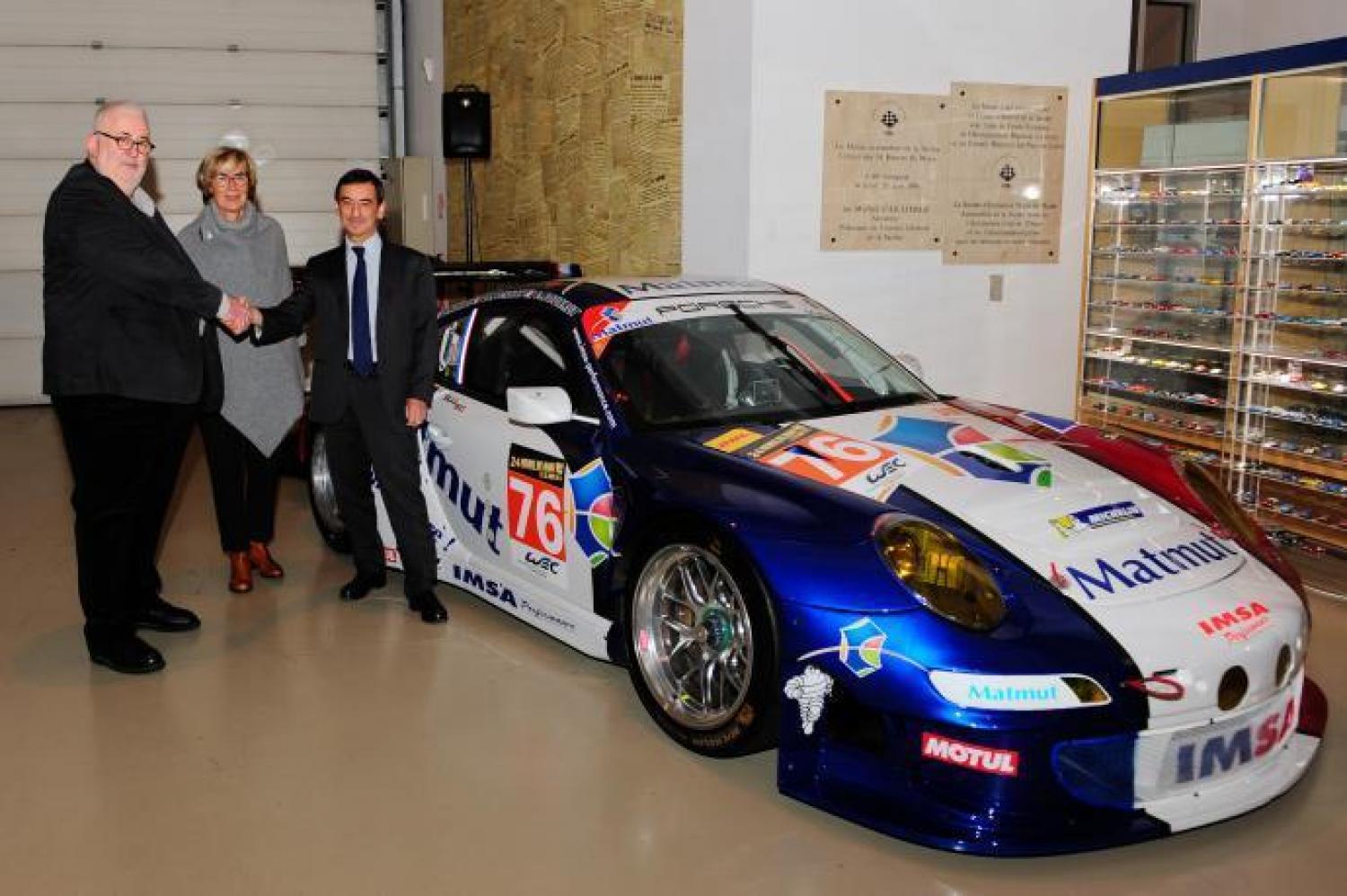 The Porsche 911 GT3-RSR becomes a museum piece
