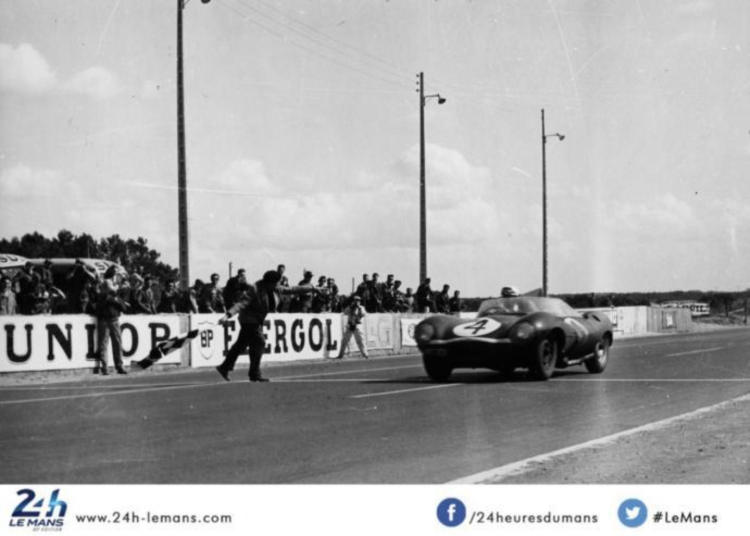 Jaguar revives the Type D that won at Le Mans in the 50s