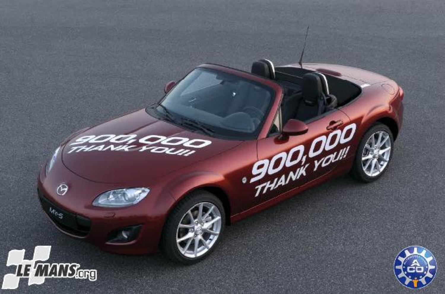 A new record for the Mazda MX-5