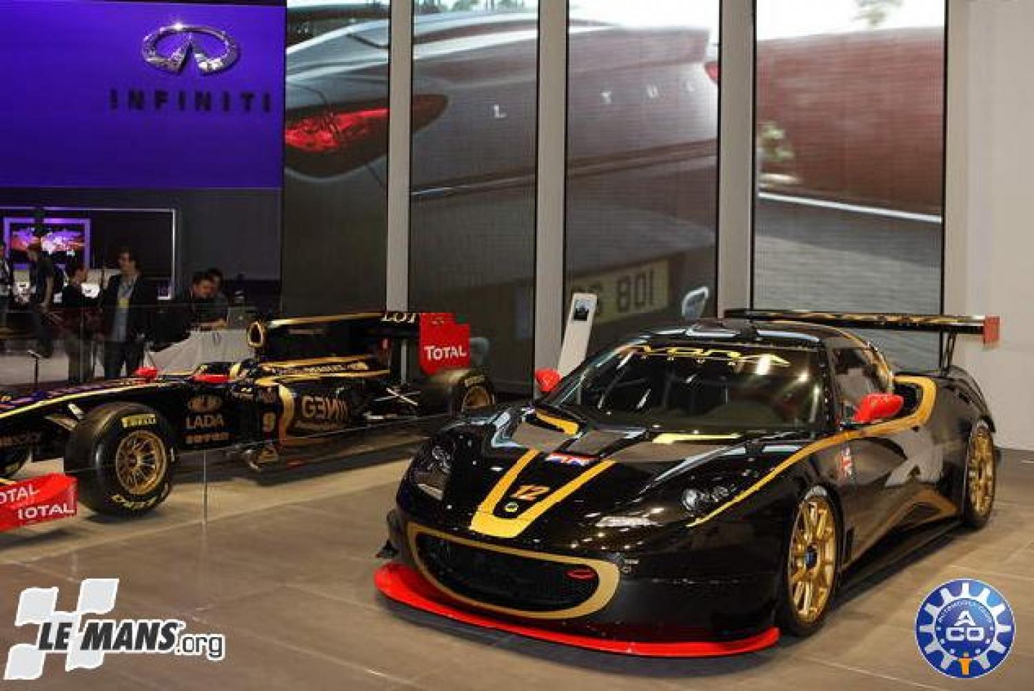 The Lotus Evora GTE is waiting ...