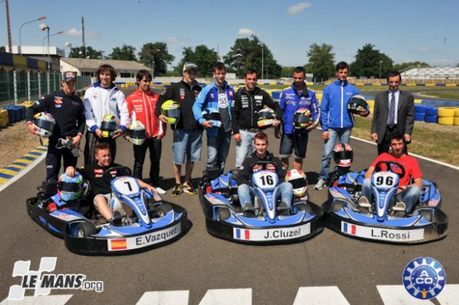 Cluzel karting success at 'circuit Alain Prost'