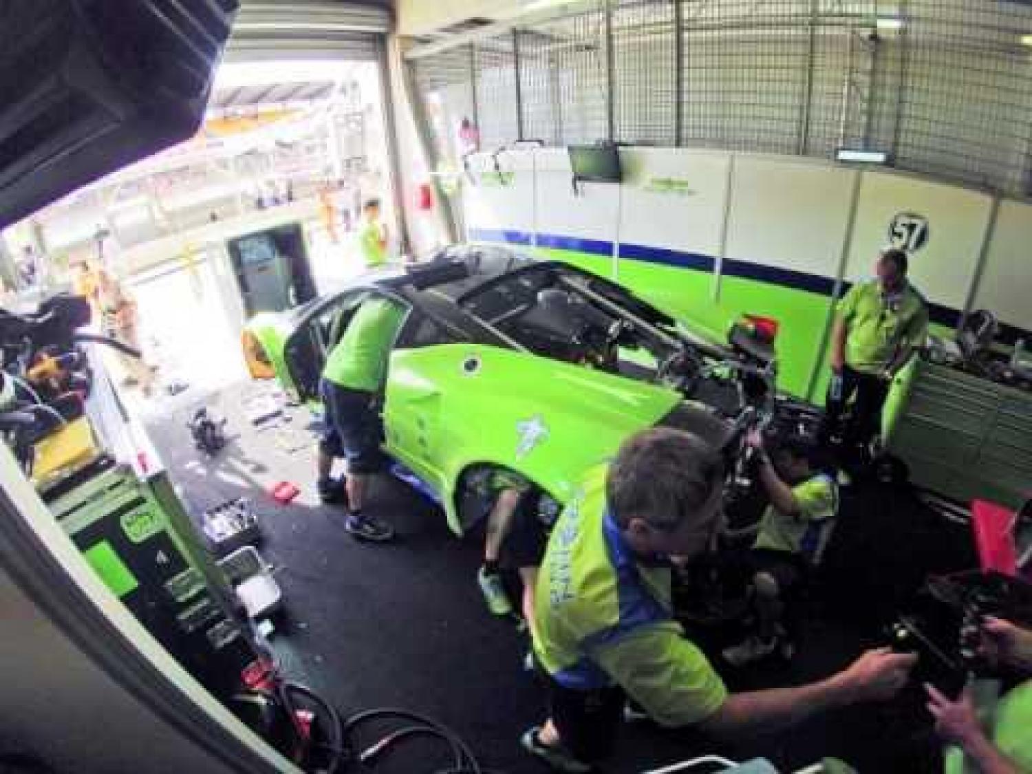 Rebuilding the Krohn Racing Ferrari 458.