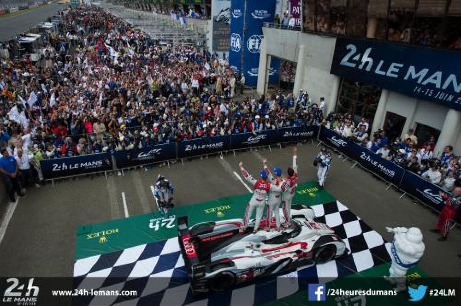 24 Hours of Le Mans 2015 - Former winners at the start