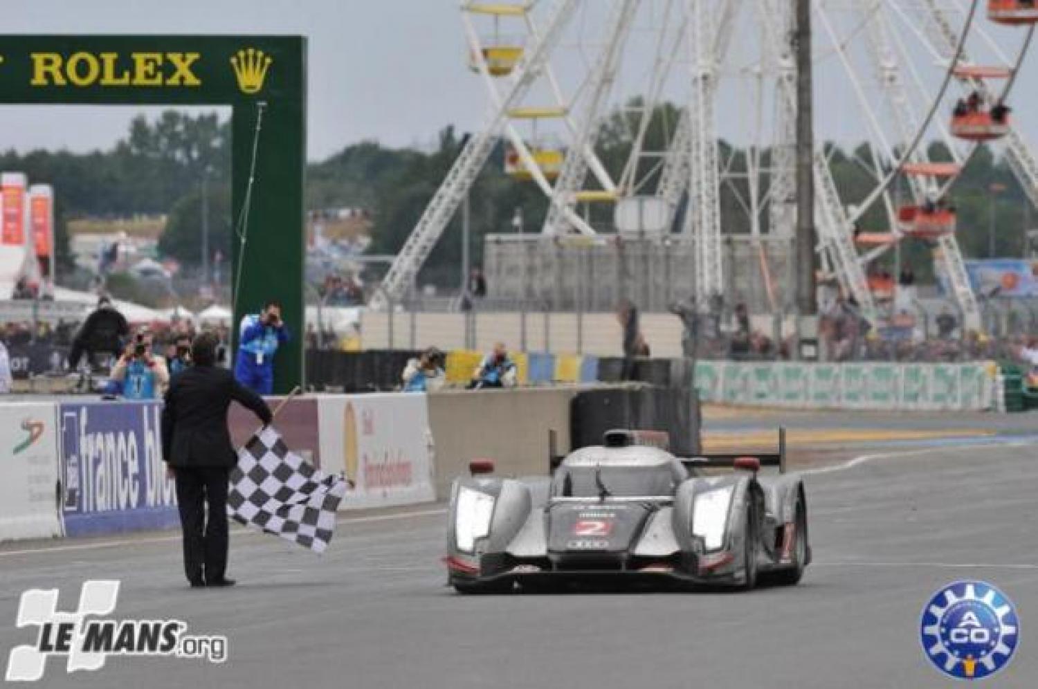 Audi: 'The proof in 10'.