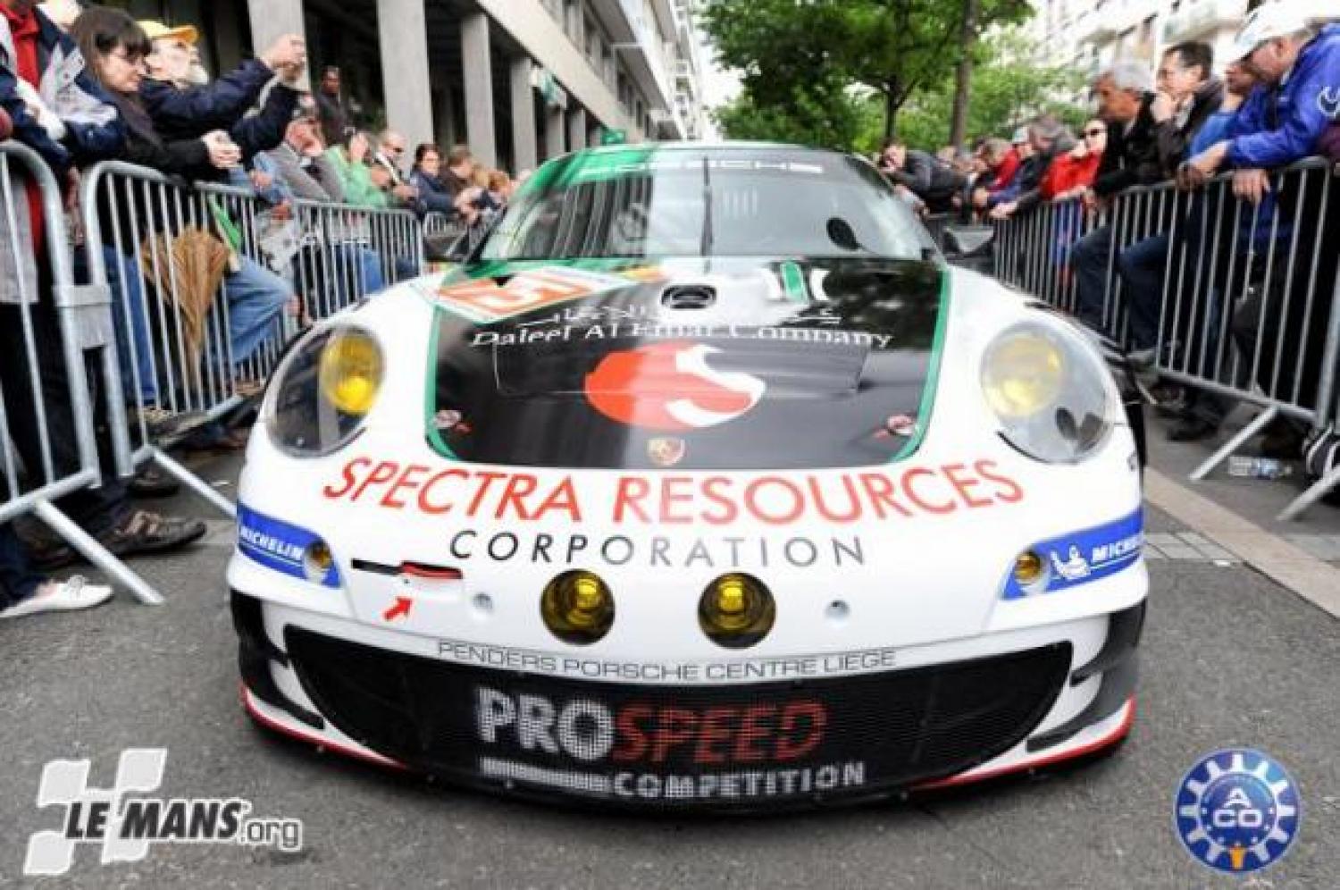 Prospeed Competition Porsche making a regal entrance