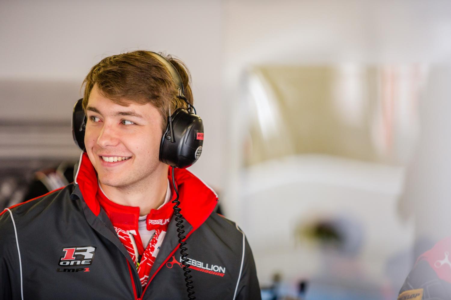 Mathéo Tuscher (Rebellion) à la découverte du circuit du Mans