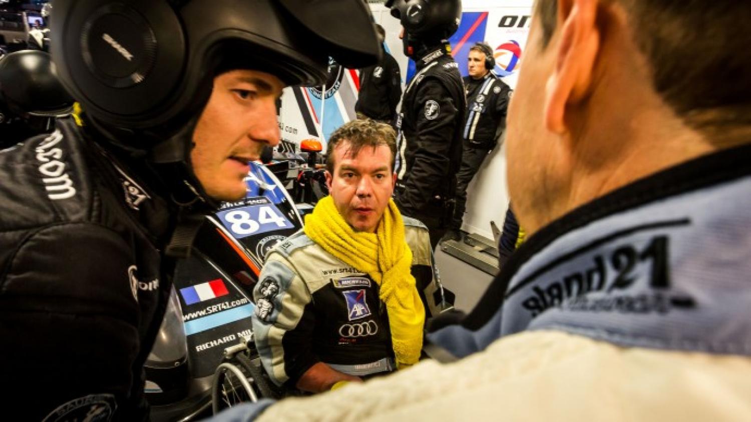 Frédéric Sausset an inspiration to all (#84 Morgan-Nissan)