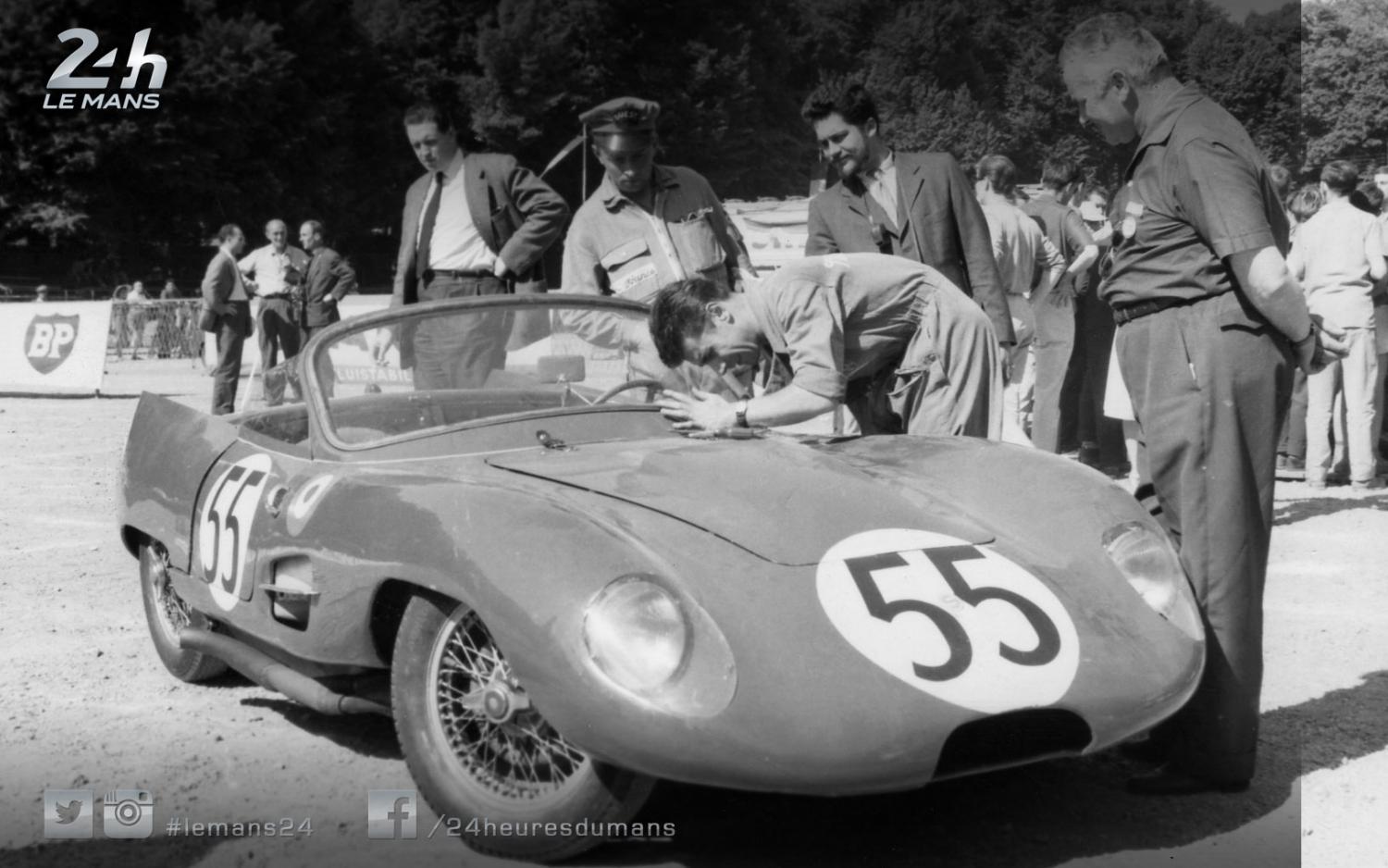 La photo du jour - Carlos M. Reis, premier Portugais à prendre le départ au Mans en 1960