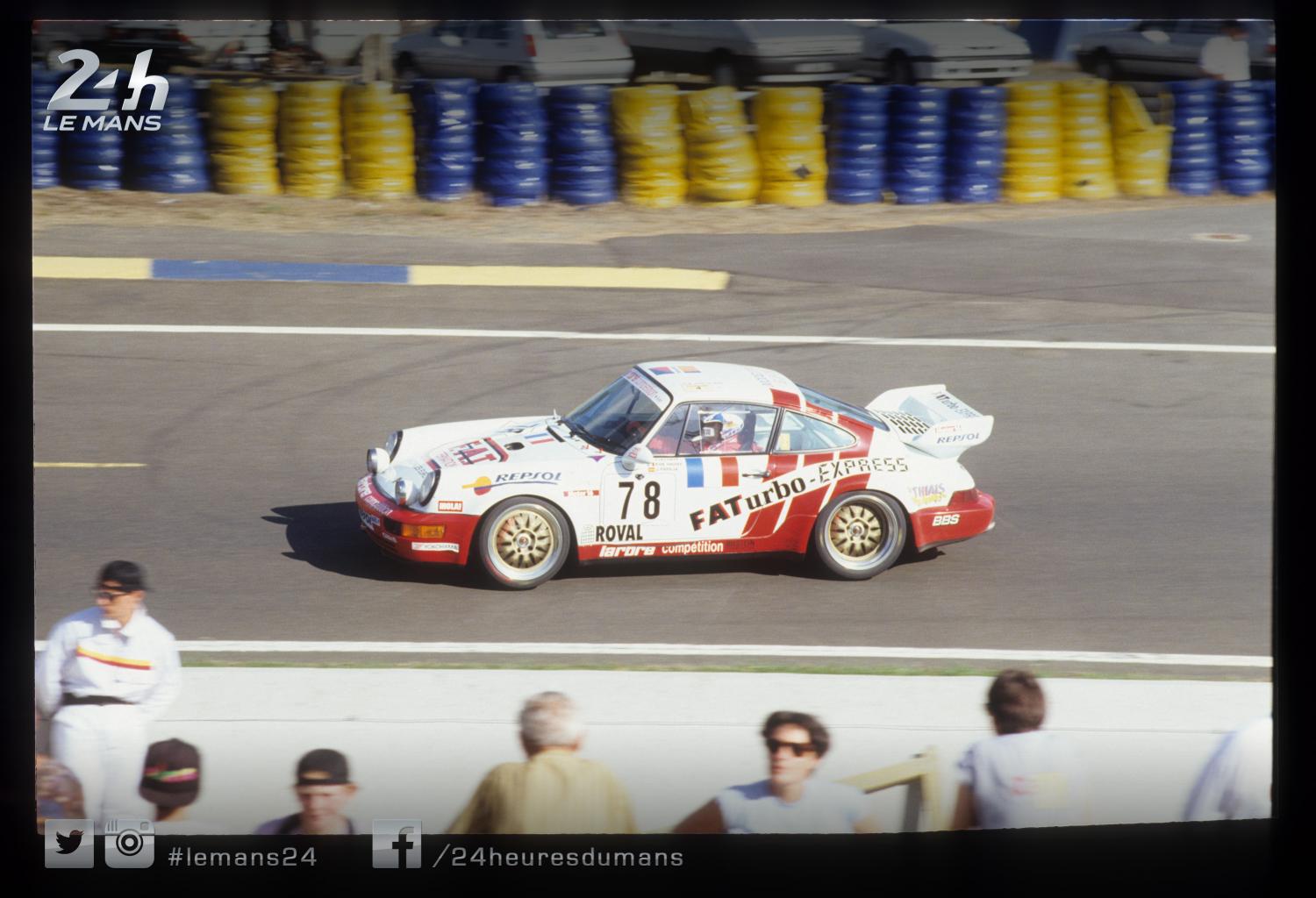 Today's Photo Story - Jack Leconte's Porsche at the 1993 24 Hours of Le Mans