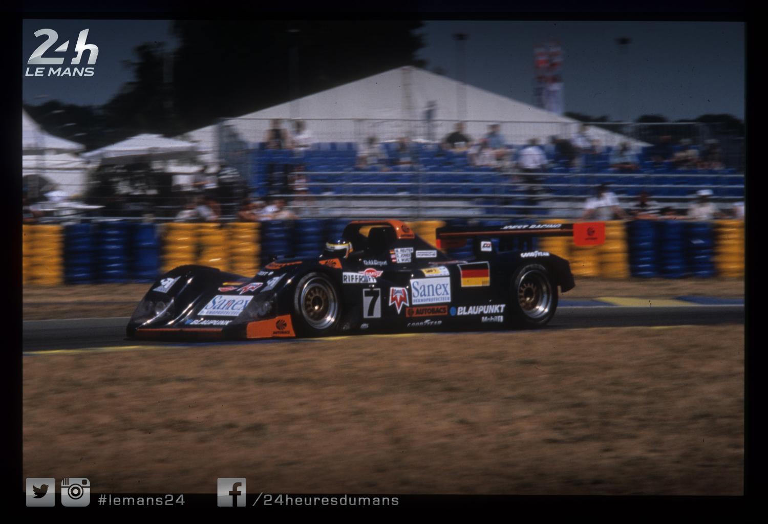 Today's Photo Story - The TWR Porsche driven by Manuel Reuter winner at Le Mans in 1996