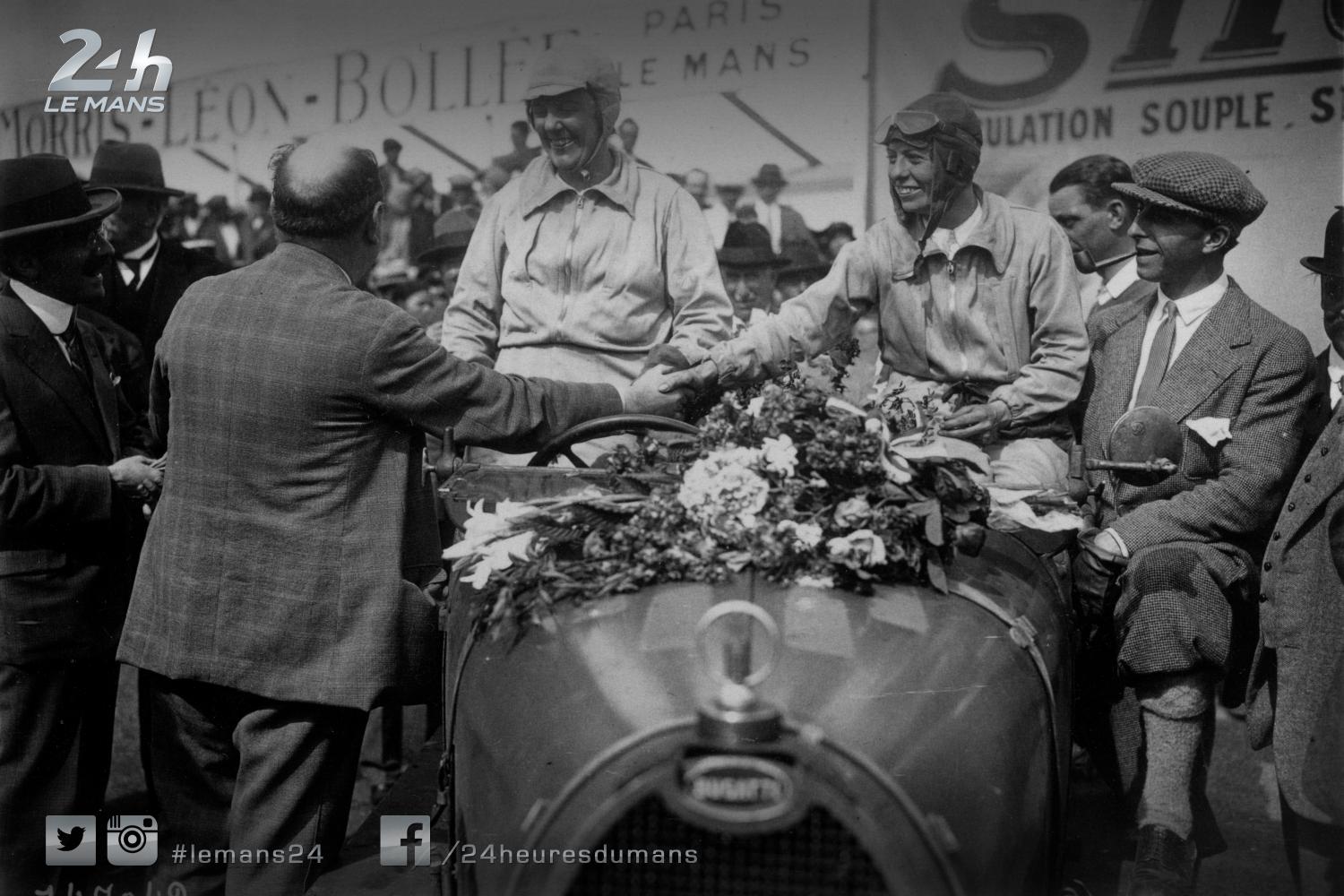 Today's Photo Story - Marguerite Mareuse and Odette Siko, first women at Le Mans in 1930