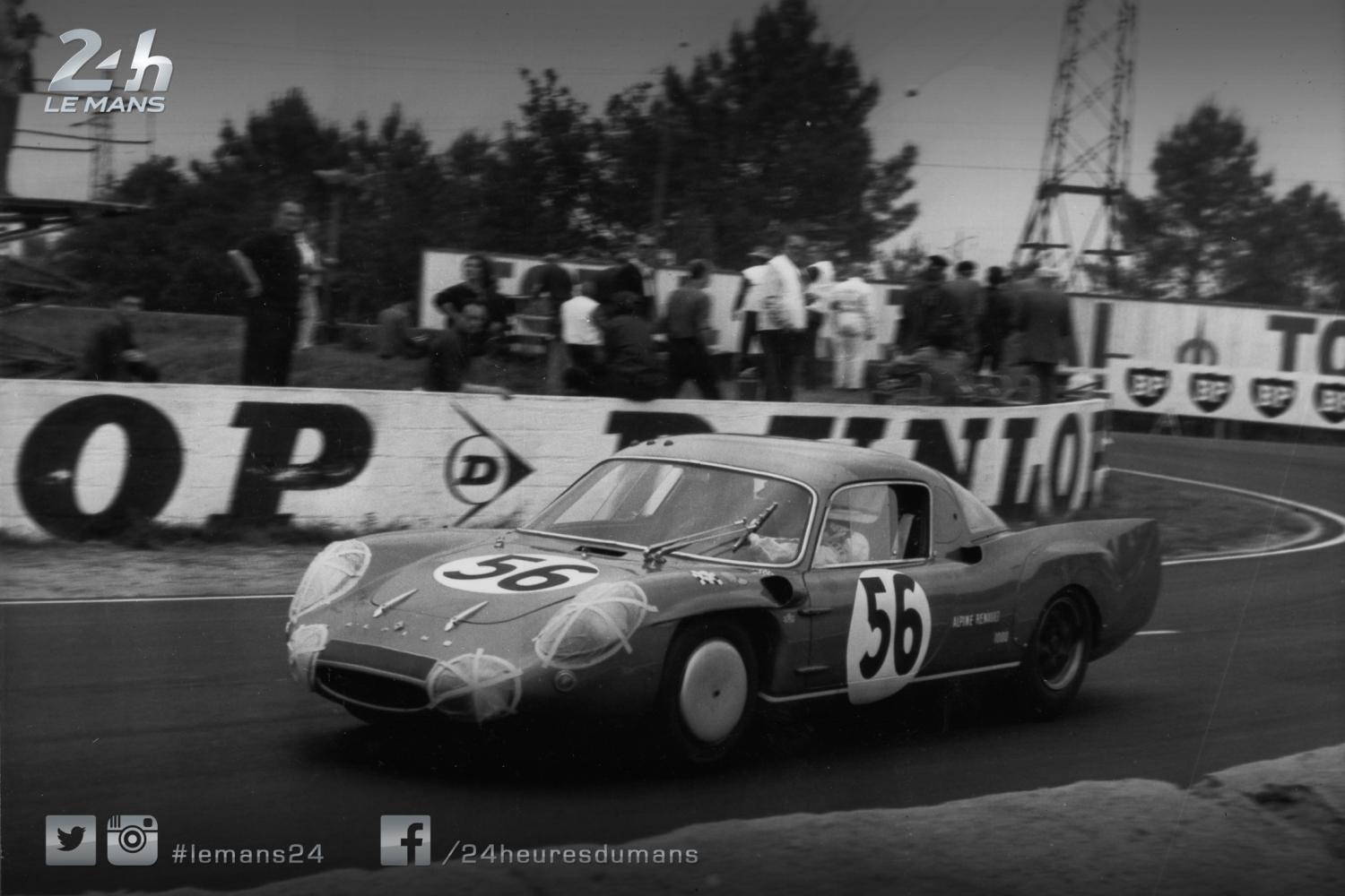 L'histoire du jour - Patrick Depailler avec Alpine aux 24 Heures du Mans 1967