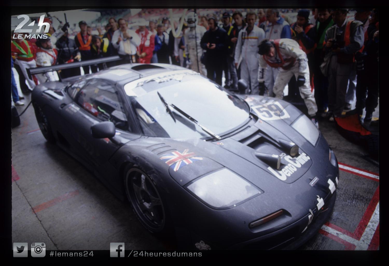 Today's Photo Story - JJ Lehto, the first Finn to win Le Mans, in 1995