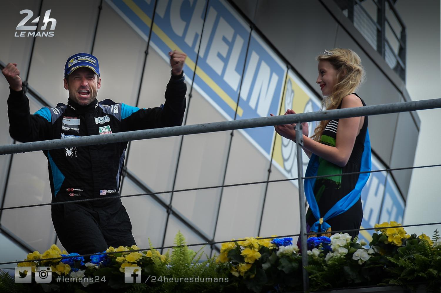 Today's Photo Story - Patrick Dempsey, second in his class at Le Mans in 2015