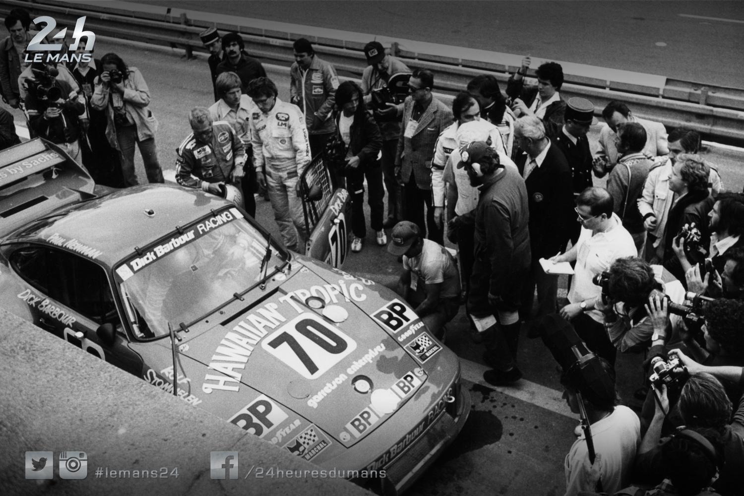 Today's Photo Story - Paul Newman finishes second at the 1979 24 Hours of Le Mans