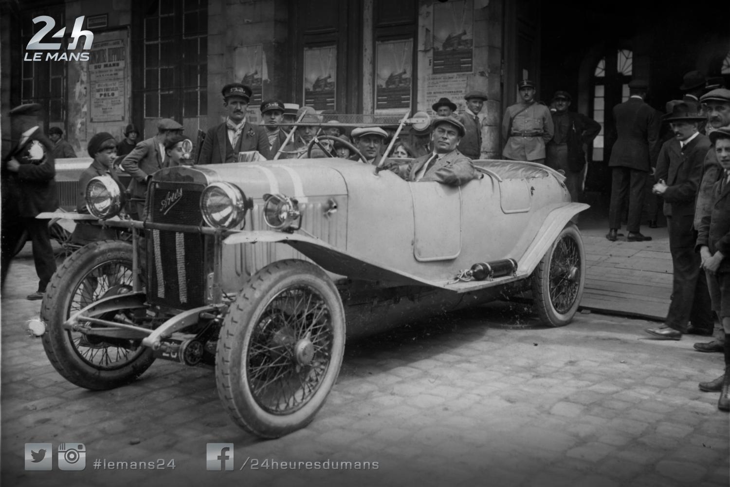 L'histoire du jour - Louis Wagner avec Ariès aux 24 Heures du Mans 1925