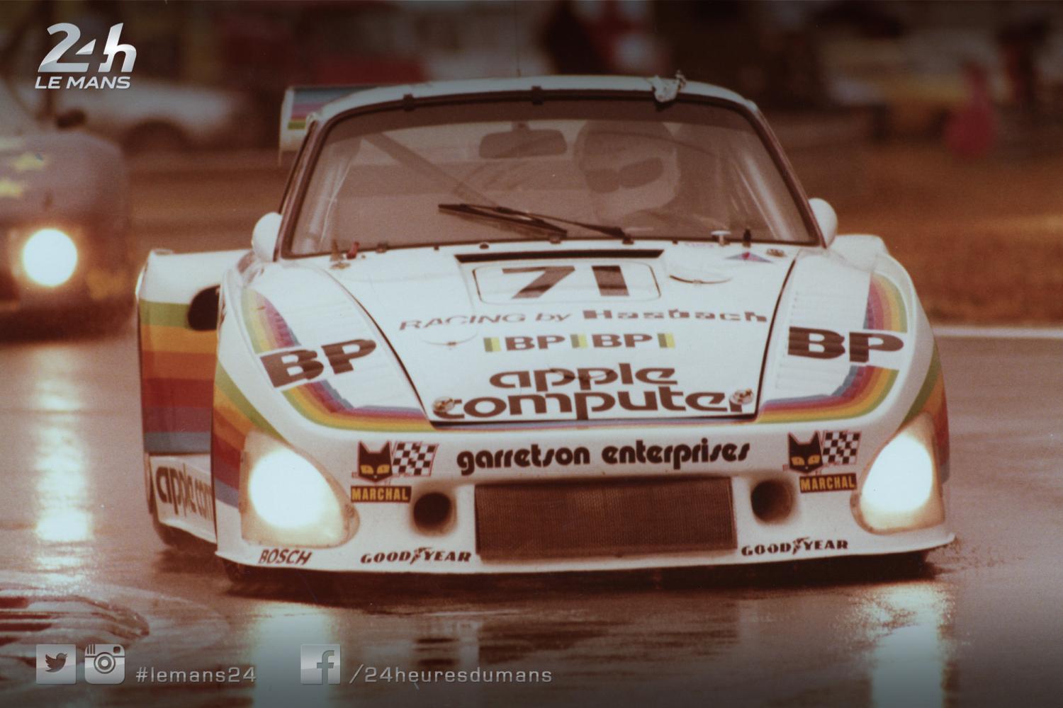 L'histoire du jour - Une Porsche sponsorisée par Apple au Mans en 1980