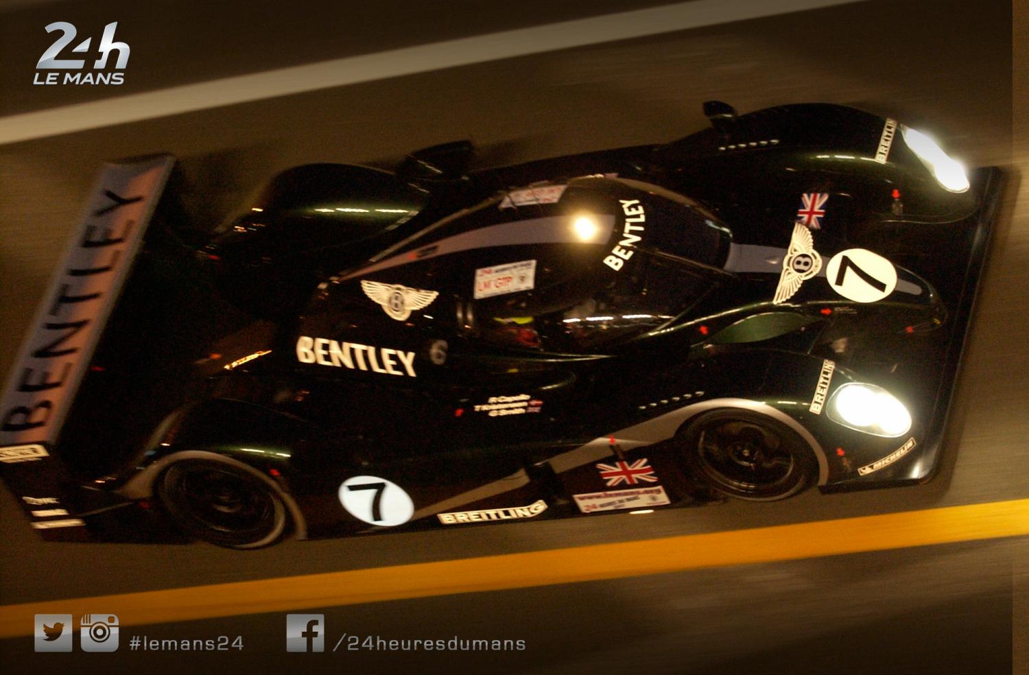 Today's Photo Story - The Bentley Speed 8 wins the 2003 24 Hours of Le Mans