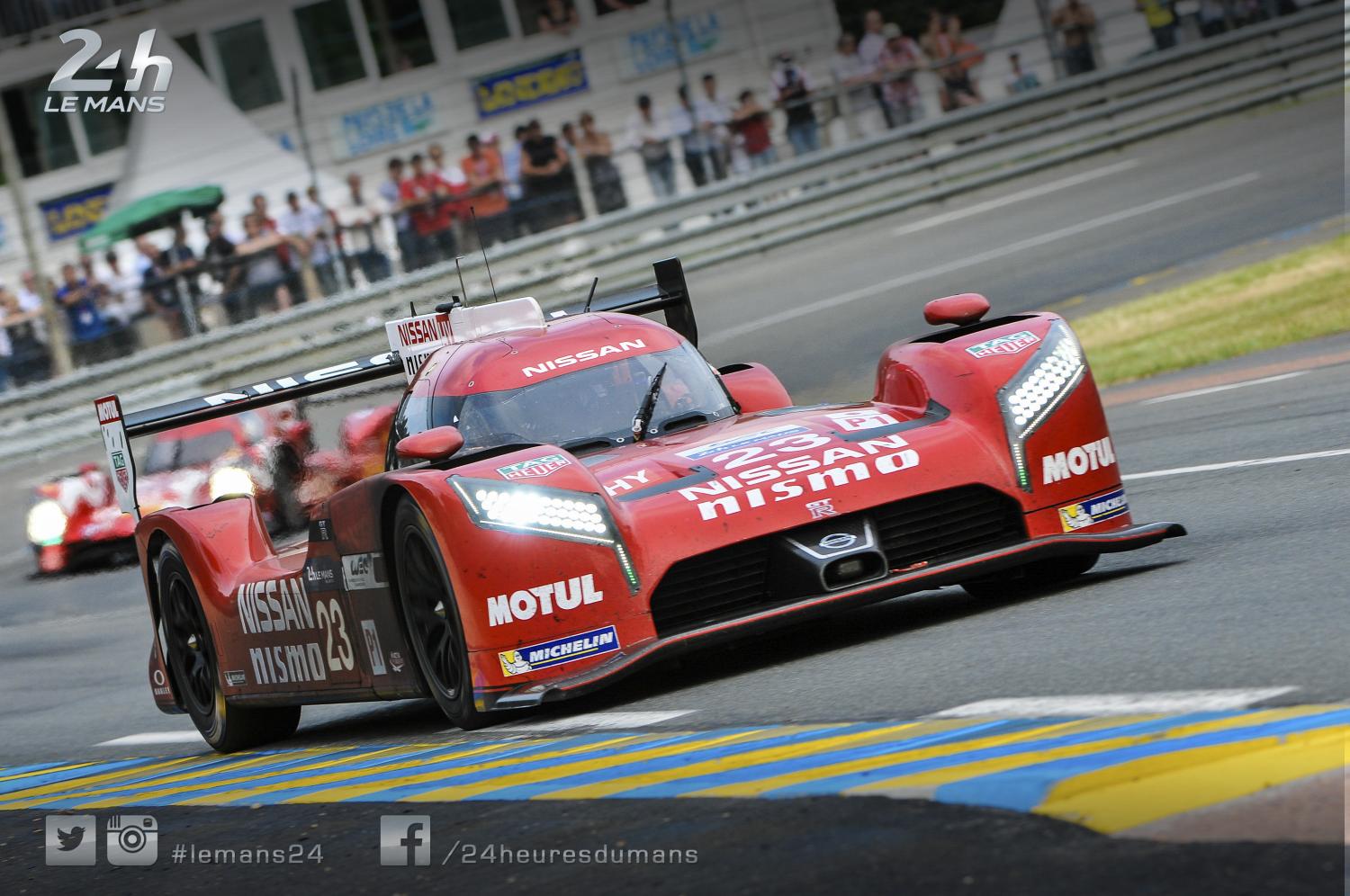 L'arrivée de la Nissan GT-R au  Musée des 24 Heures du Mans