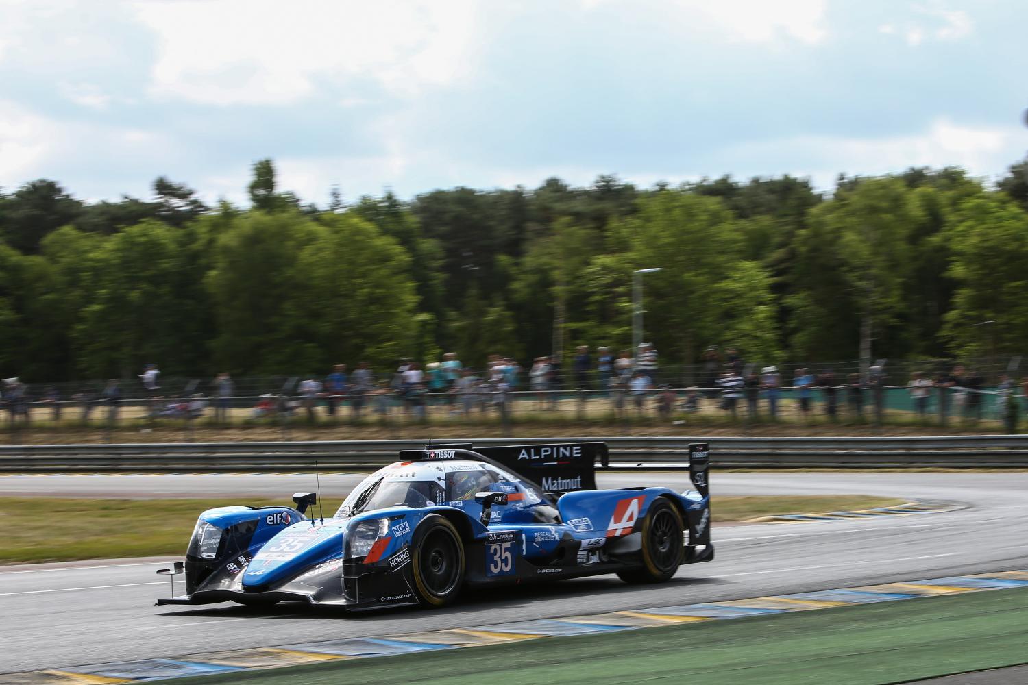 Nelson Panciatici (Alpine), fastest in LMP2 at Test Day