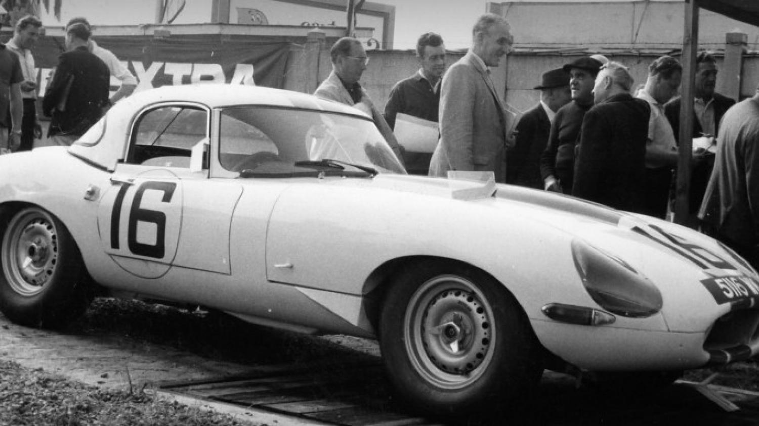 A Jaguar Type E from the 1963 24 Hours of Le Mans up at auction in California