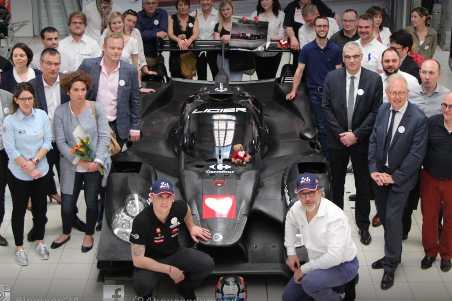 Mobilisation pour Mécénat Chirurgie Cardiaque aux 24 Heures du Mans 2018 !