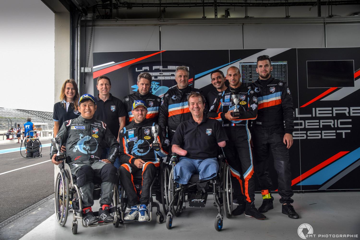 Un équipage 100% handicapé au départ des 24 Heures du Mans 2020