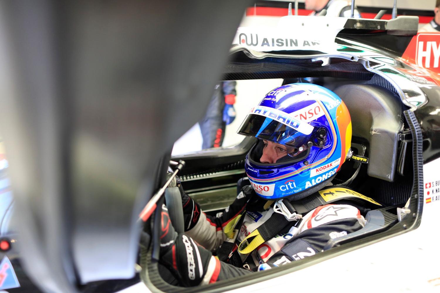 Alonso, driven by racing