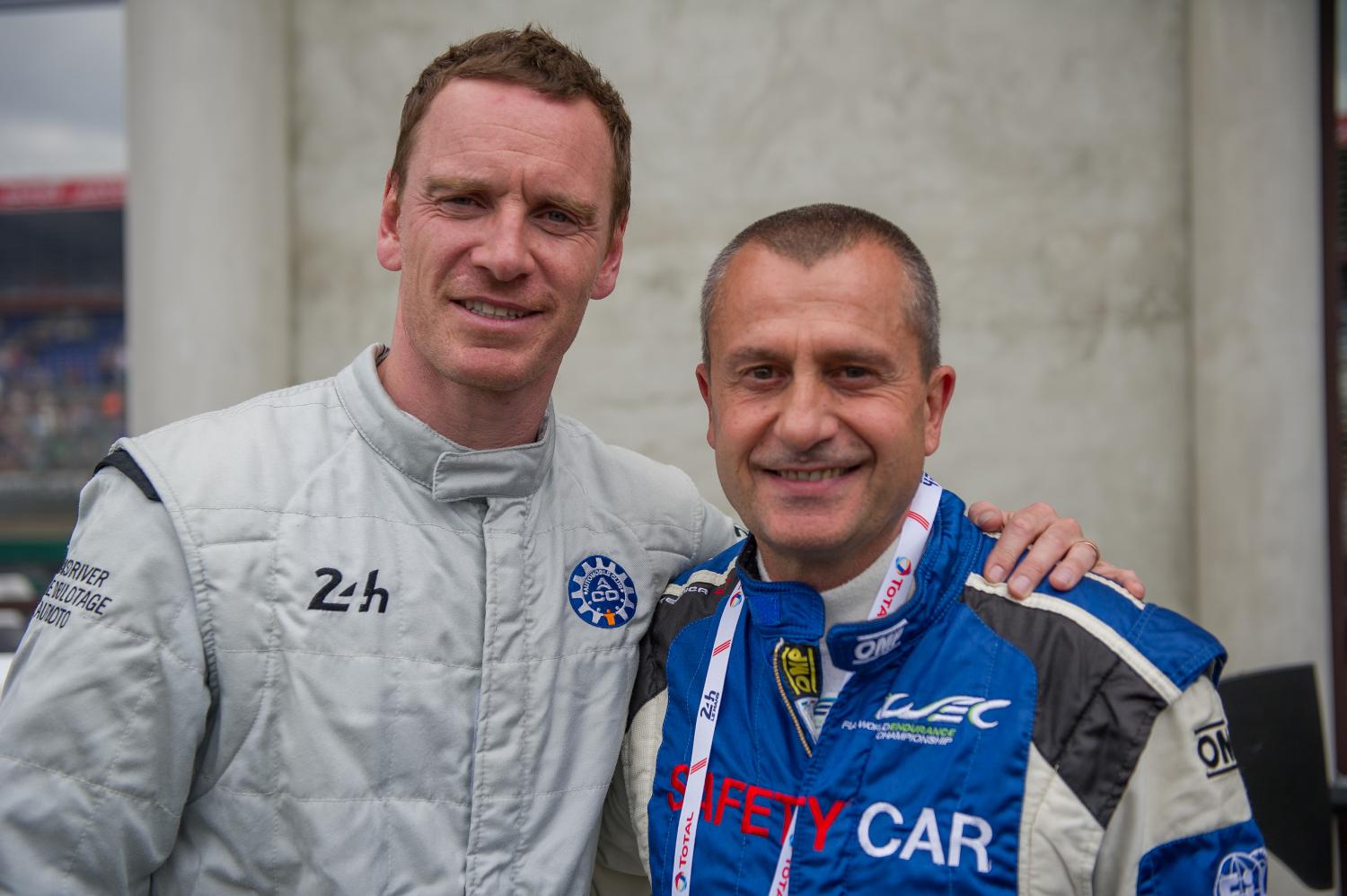 Michael Fassbender can now cross the 24 Hours of Le Mans off his bucket list!