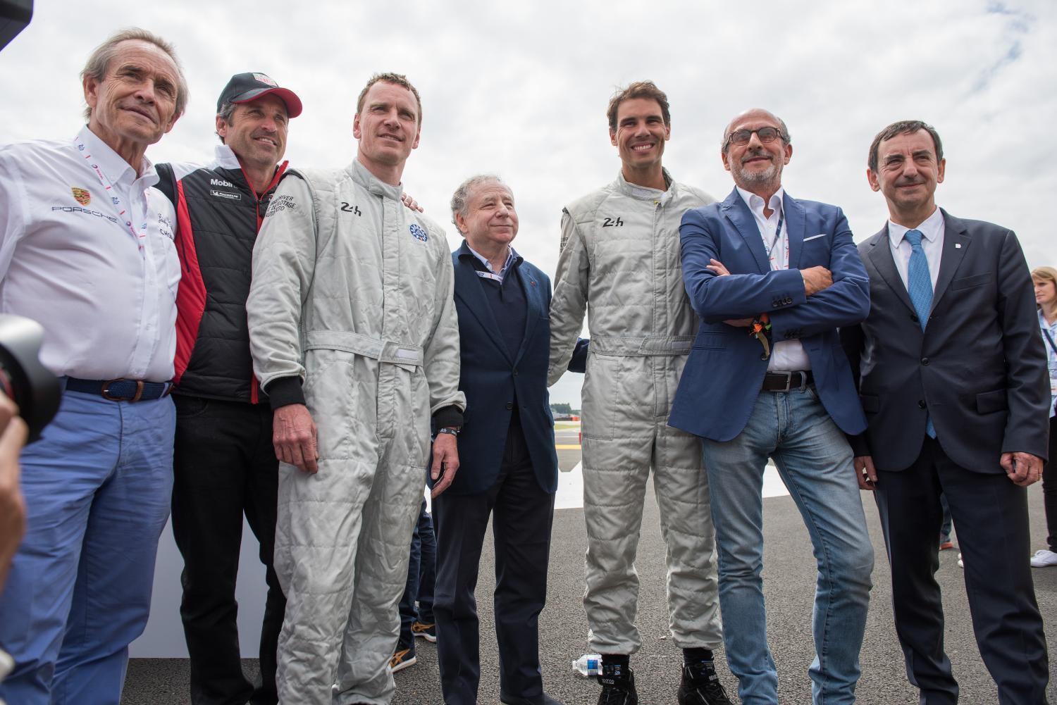 Trois stars pour une légende du Mans : la Porsche 919 Hybrid poursuit son tour d'honneur