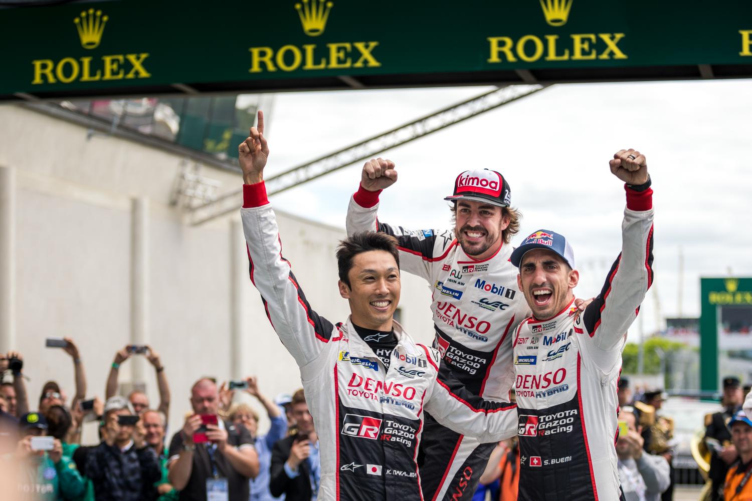 24 Hours Centenary – Winners' circle: the race's top driver line-ups
