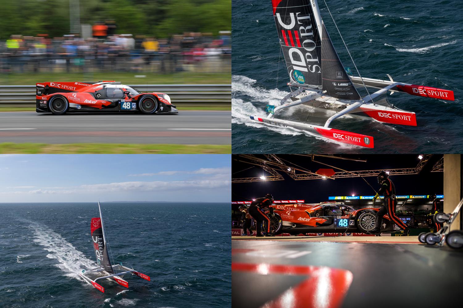 Aux 24 Heures du Mans ou sur mer, IDEC Sport est en quête d'exploits sportifs