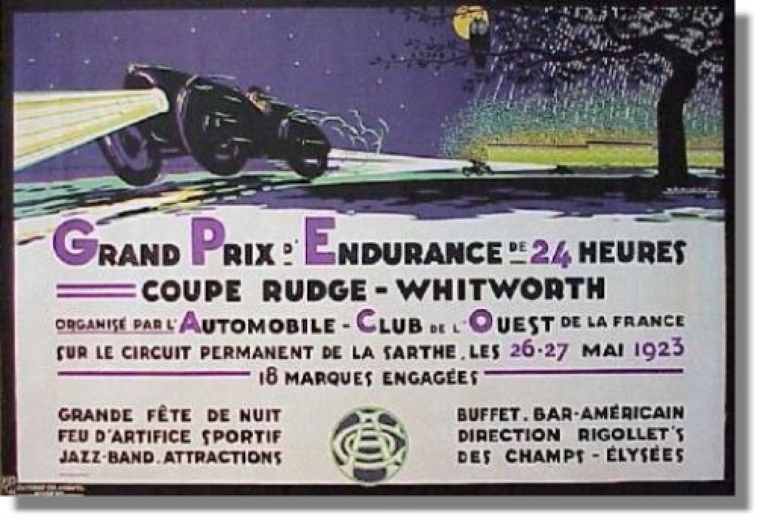 Premier vainqueur des 24 Heures du Mans, qui était René Léonard, équipier d’André Lagache?
