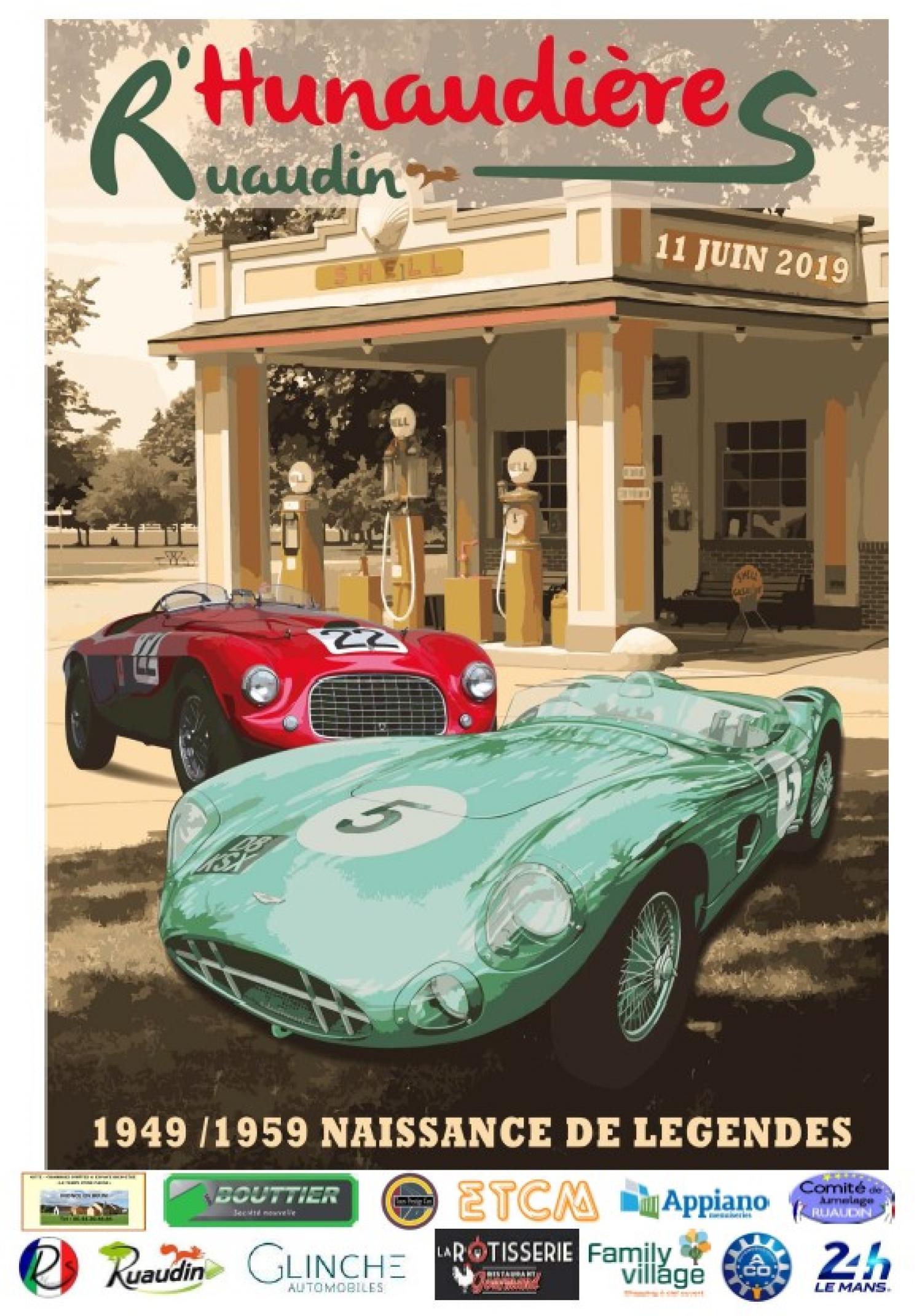 "1949-1959, birth of legends" confirmed as the theme of the 2019 R’Hunaudières