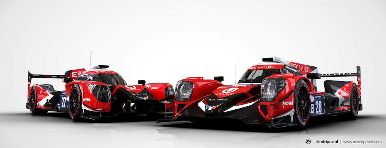 ELMS – Un nouveau design pour les LMP2 d’Idec Sport Racing