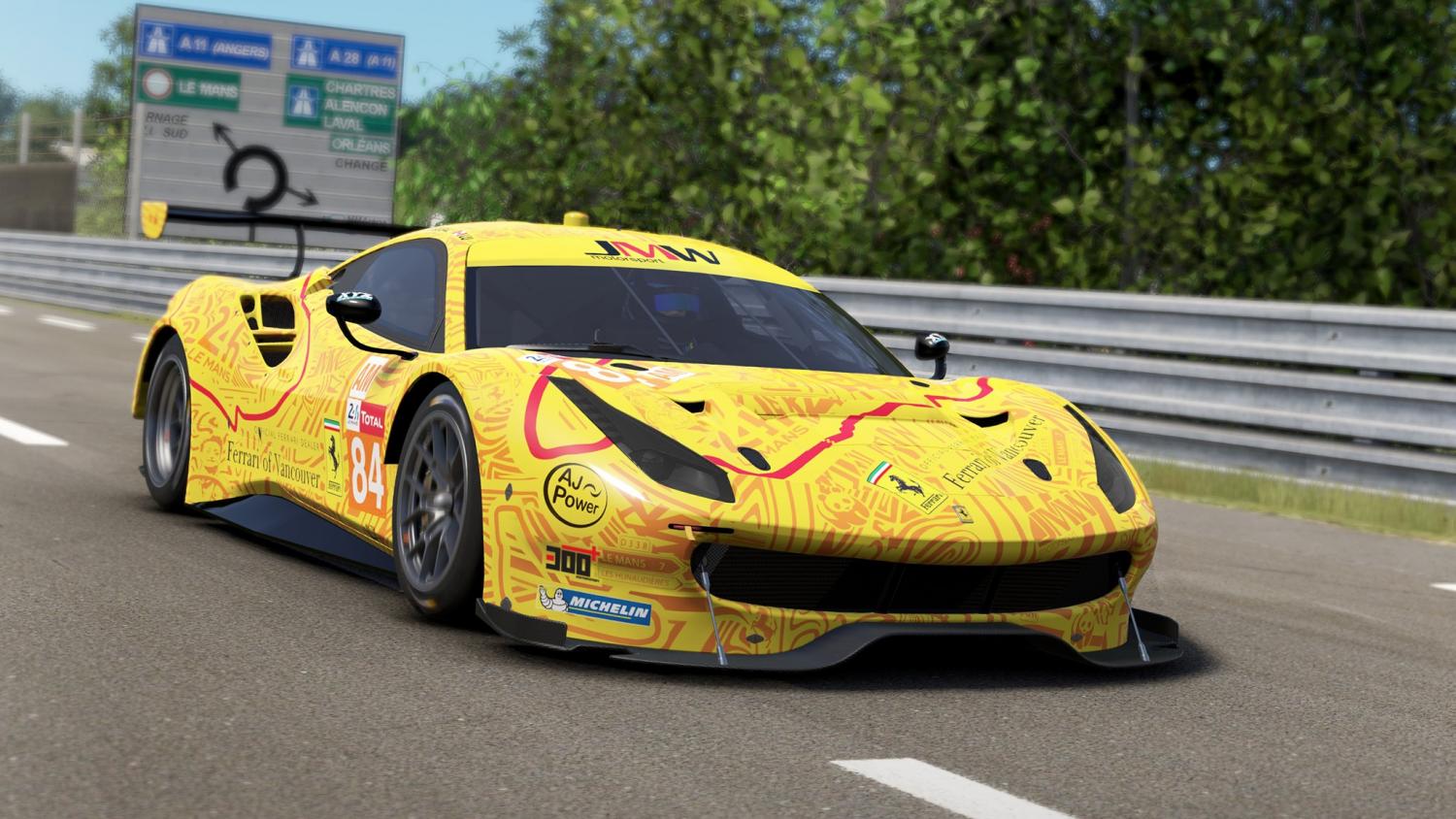 24 Heures du Mans – Découvrez les nouvelles couleurs de la Ferrari JMW Motorsport