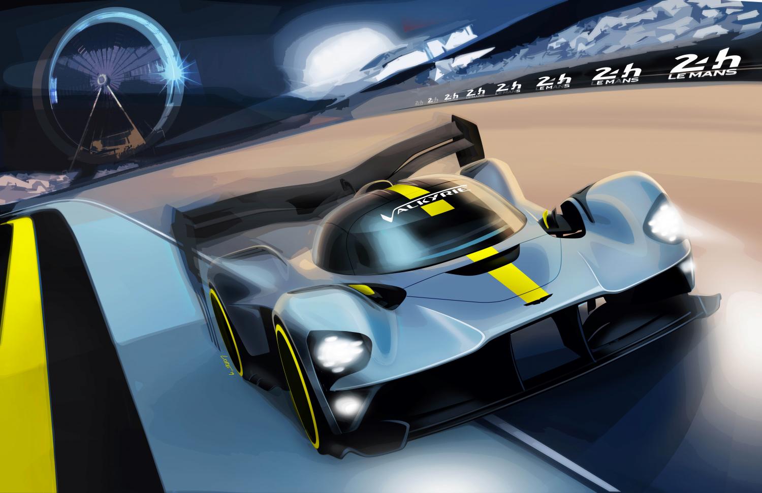 24 Heures du Mans - Aston Martin au départ en 2021 avec une hypercar Valkyrie