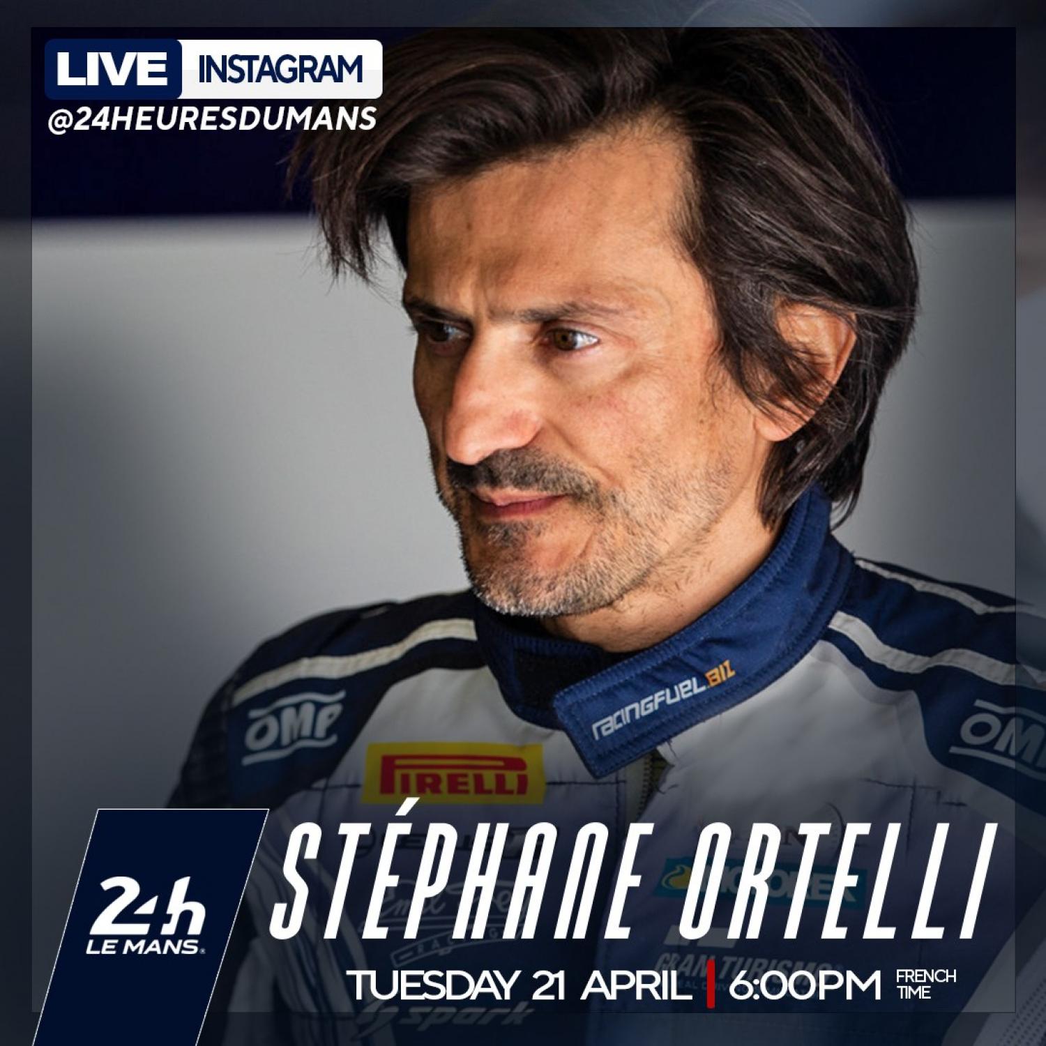 Rencontre ce soir 18 heures, avec Stéphane Ortelli, vainqueur des 24 Heures du Mans 1998