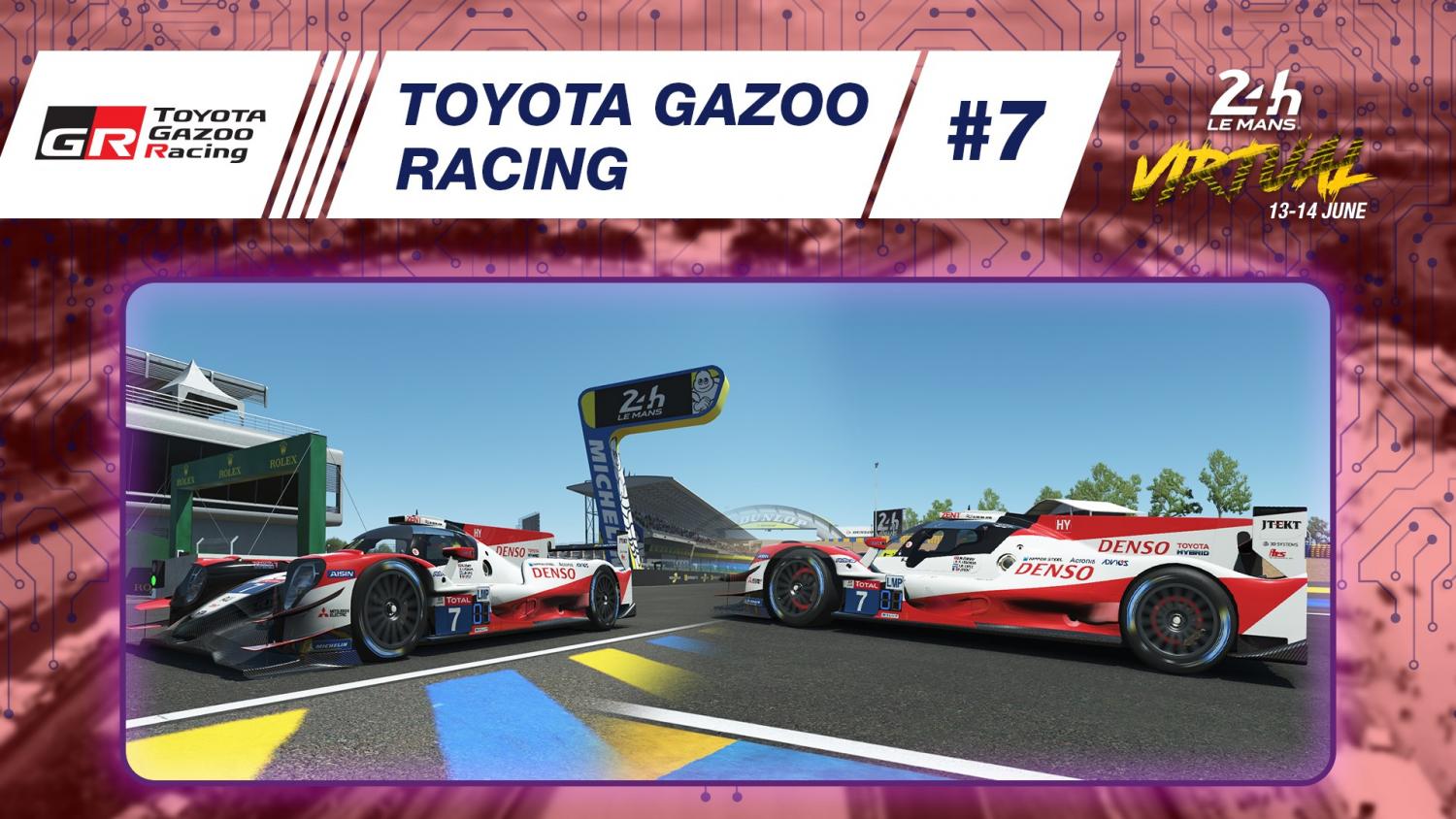 24 Heures du Mans Virtuelles – Toyota Gazoo Racing dévoile ses couleurs