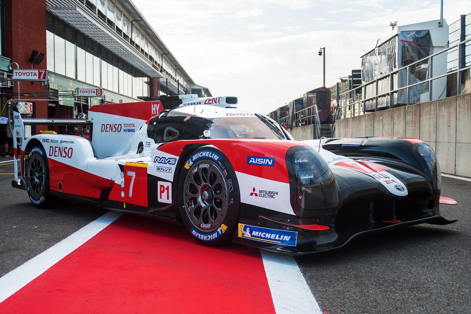 Toyota gazoo racing. Toyota le mans 2018.